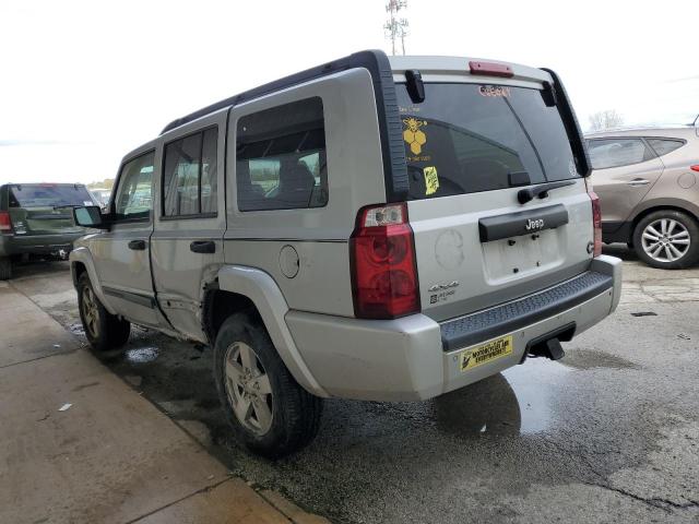 1J8HG48K06C285567 - 2006 JEEP COMMANDER SILVER photo 2