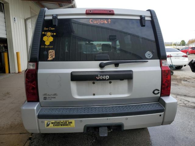 1J8HG48K06C285567 - 2006 JEEP COMMANDER 银色 照片 6