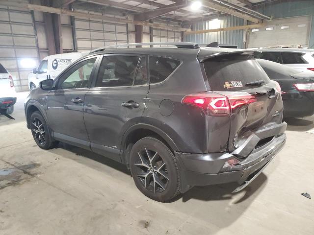 JTMJJREV7JD221566 - 2018 TOYOTA RAV4 HV SE GRAY photo 2