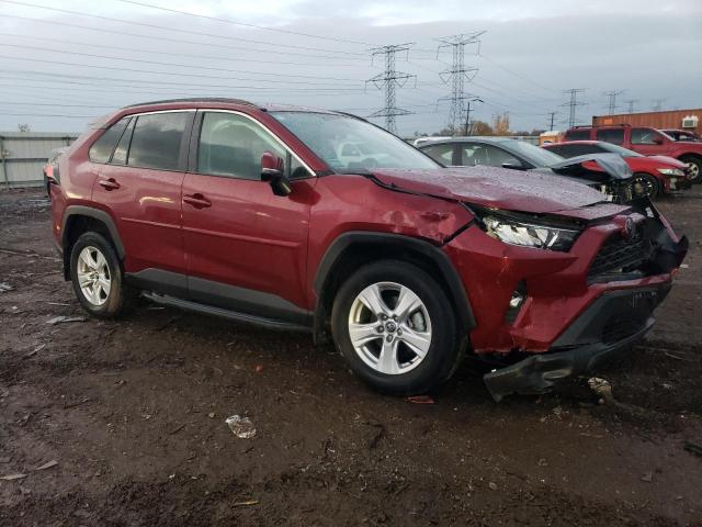 2T3P1RFV7MW152295 - 2021 TOYOTA RAV4 XLE RED photo 4