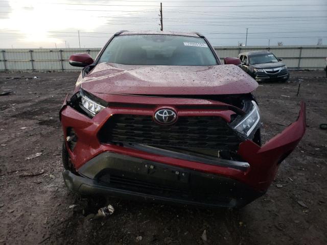 2T3P1RFV7MW152295 - 2021 TOYOTA RAV4 XLE RED photo 5