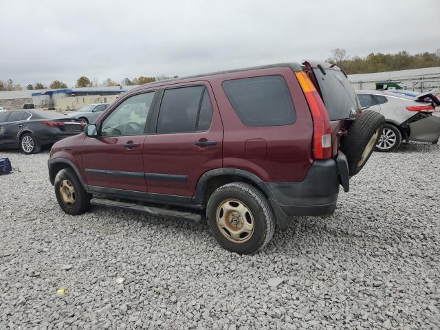 JHLRD68474C014572 - 2004 HONDA CR-V LX RED photo 2