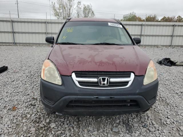 JHLRD68474C014572 - 2004 HONDA CR-V LX RED photo 5