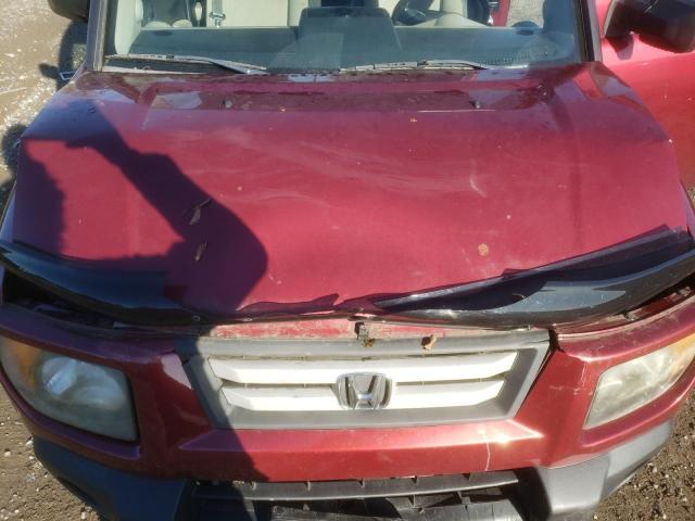 5J6YH287X8L017935 - 2008 HONDA ELEMENT EX BURGUNDY photo 12