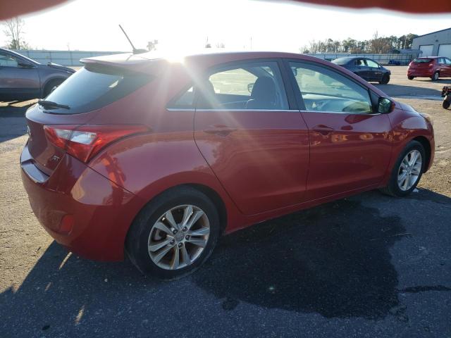 KMHD35LH2EU177992 - 2014 HYUNDAI ELANTRA GT RED photo 3