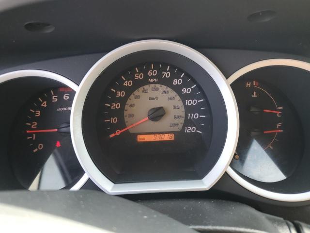 5TEUU42N19Z634890 - 2009 TOYOTA TACOMA ACCESS CAB ნაცრისფერი ფოტო 9