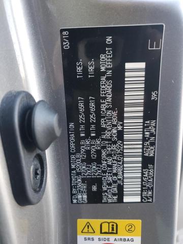 JTJBARBZ4J2175229 - 2018 LEXUS NX 300 BASE 银色 照片 12