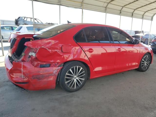 3VWD17AJ3GM254644 - 2016 VOLKSWAGEN JETTA SPORT RED photo 3