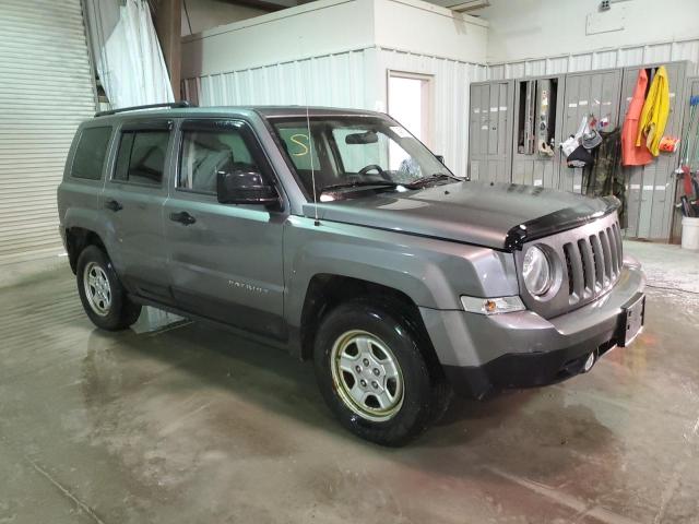 1C4NJRBB7ED549250 - 2014 JEEP PATRIOT SPORT GRAY photo 4