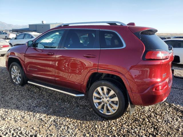 1C4PJMJS6HW622646 - 2017 JEEP CHEROKEE OVERLAND BURGUNDY photo 2