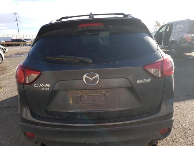 JM3KE4DY1G0840775 - 2016 MAZDA CX-5 GT GRAY photo 6