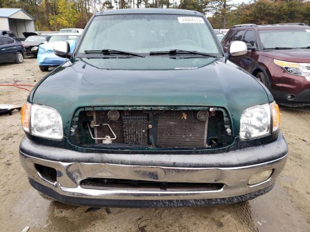 5TBBT4413YS078672 - 2000 TOYOTA TUNDRA ACCESS CAB მწვანე ფოტო 5