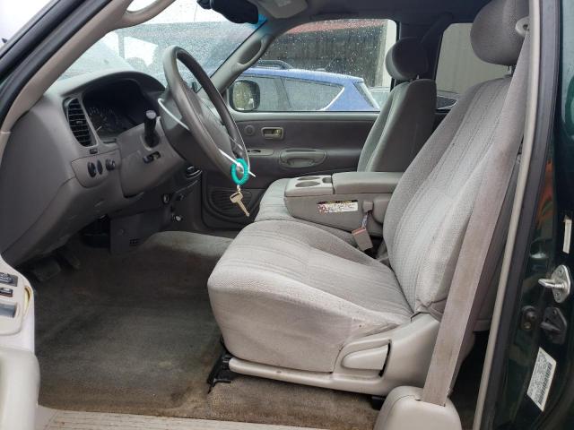 5TBBT4413YS078672 - 2000 TOYOTA TUNDRA ACCESS CAB მწვანე ფოტო 7