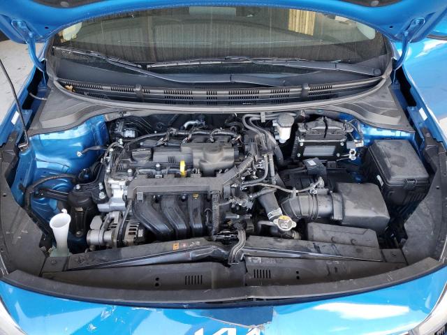 3KPA24AD0PE542529 - 2023 KIA RIO LX BLUE photo 11