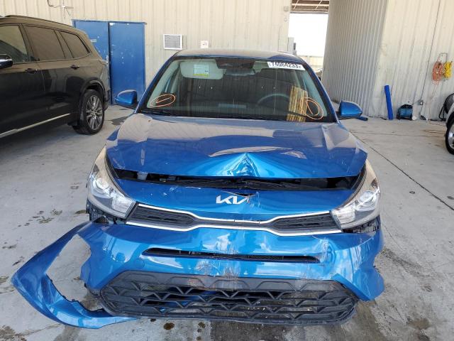 3KPA24AD0PE542529 - 2023 KIA RIO LX BLUE photo 5