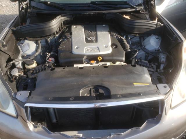 JNKAJ09FX8M353972 - 2008 INFINITI EX35 BASE Արծաթագույն լուսանկար 11