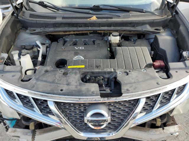 JN8AZ1MW6CW205049 - 2012 NISSAN MURANO S CREAM photo 11