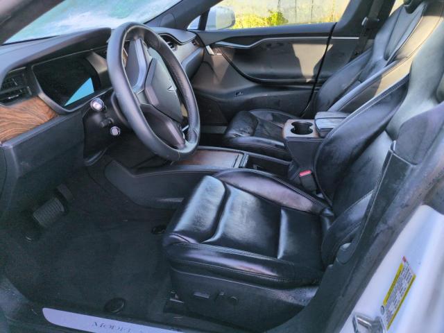 5YJSA1E24LF370718 - 2020 TESLA MODEL S WHITE photo 7