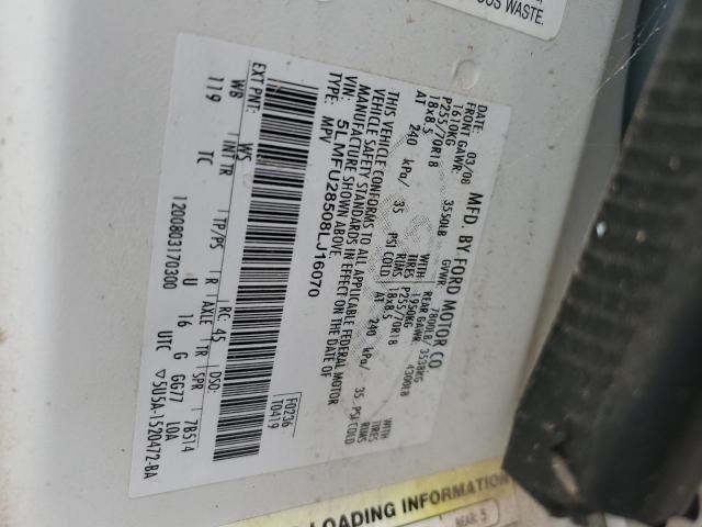 5LMFU28508LJ16070 - 2008 LINCOLN NAVIGATOR 白色 照片 13