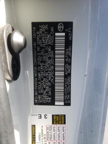 JTKJF5C78FJ001899 - 2015 TOYOTA SCION TC 白色 照片 13