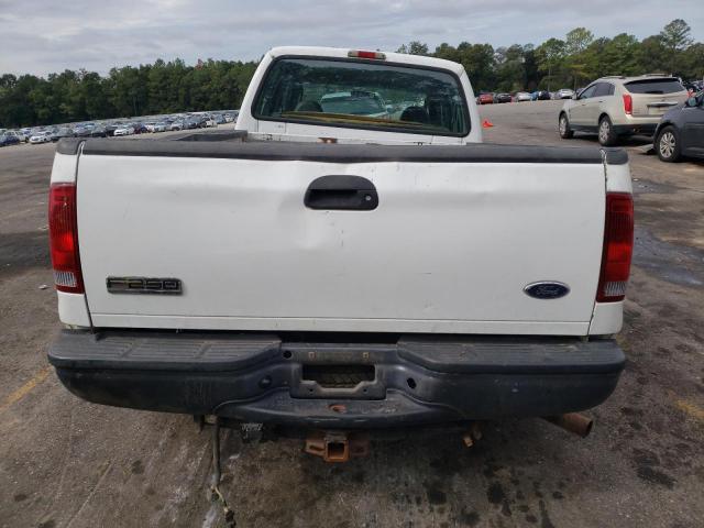 1FTSW20Y96EB82074 - 2006 FORD F250 SUPER DUTY WHITE photo 6