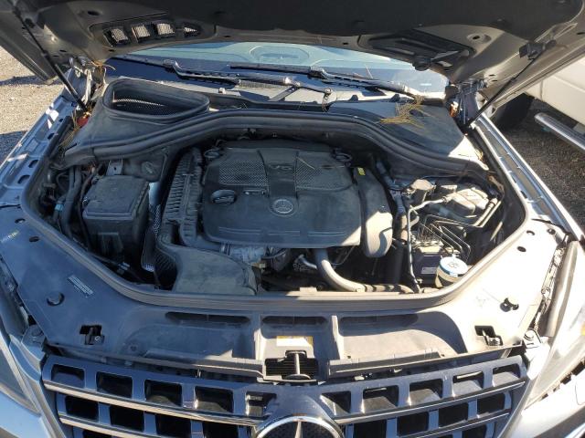 4JGDA5HB7DA262353 - 2013 MERCEDES-BENZ ML 350 4MATIC GRAY photo 12