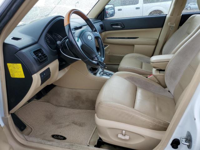 JF1SG67636H731653 - 2006 SUBARU FORESTER 2.5X LL BEAN WHITE photo 7