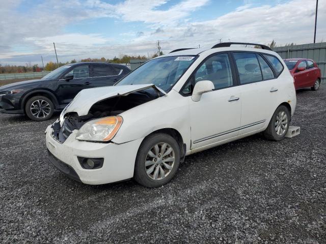 KNAHH8A83A7322197 - 2010 KIA RONDO EX WHITE photo 1