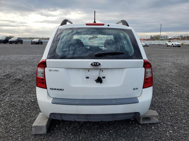 KNAHH8A83A7322197 - 2010 KIA RONDO EX WHITE photo 6