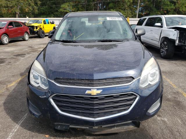 2GNALBEK5G6318934 - 2016 CHEVROLET EQUINOX LS BLUE photo 5