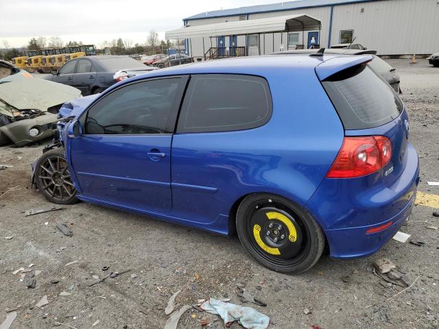 WVWKC71K78W210807 - 2008 VOLKSWAGEN R32 BLUE photo 2