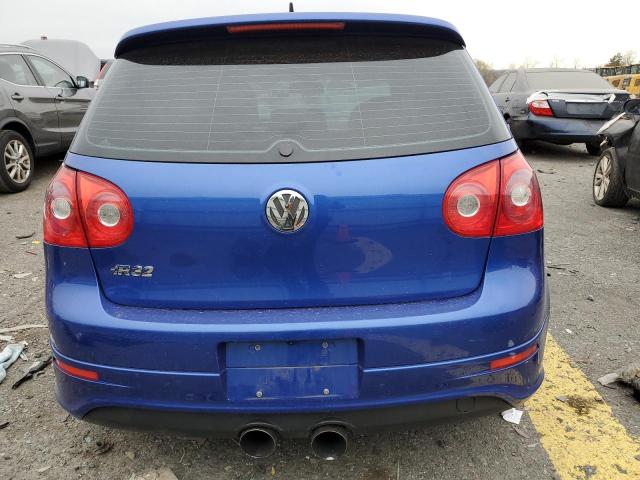 WVWKC71K78W210807 - 2008 VOLKSWAGEN R32 BLUE photo 6