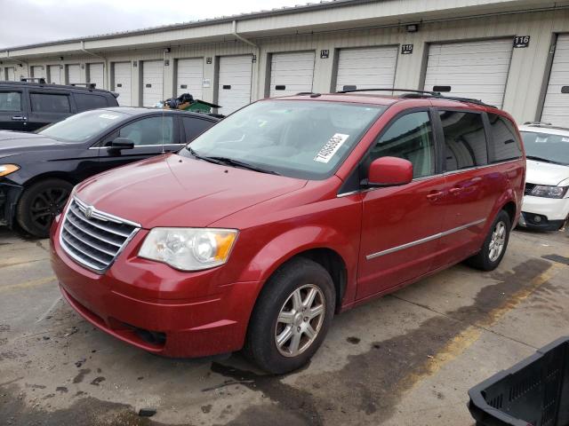 2A4RR5D13AR117635 - 2010 CHRYSLER TOWN & COU TOURING RED photo 1