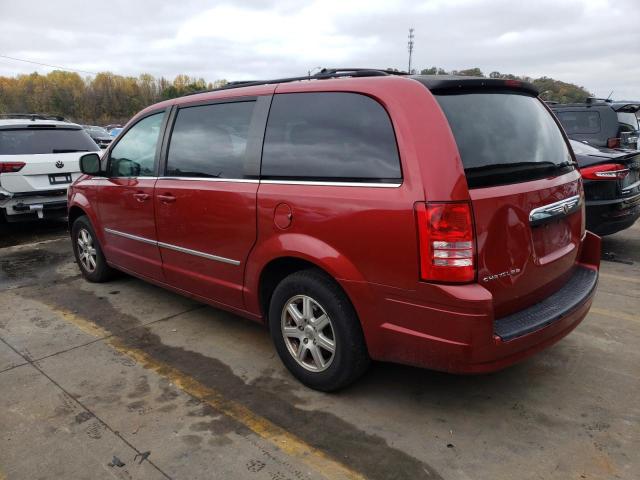 2A4RR5D13AR117635 - 2010 CHRYSLER TOWN & COU TOURING RED photo 2