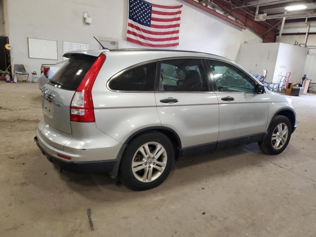 3CZRE4H58AG702655 - 2010 HONDA CR-V EX SILVER photo 3