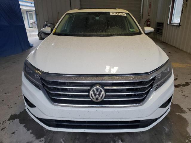 1VWSA7A39MC009689 - 2021 VOLKSWAGEN PASSAT SE WHITE photo 5