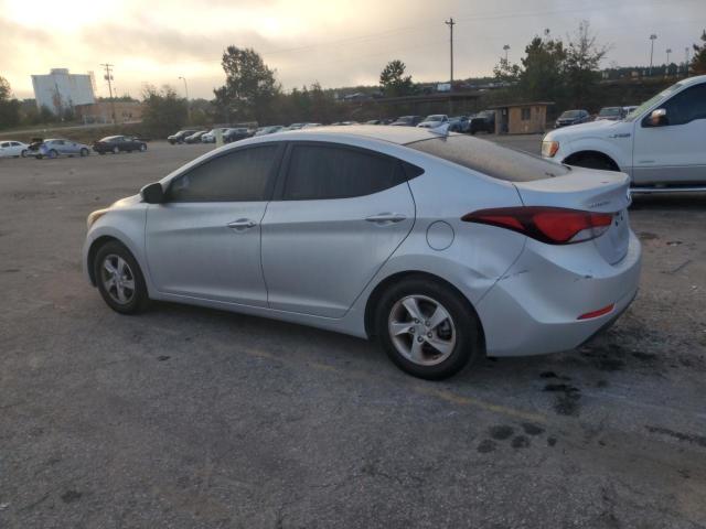 KMHDH4AE8EU184448 - 2014 HYUNDAI ELANTRA SE SILVER photo 2