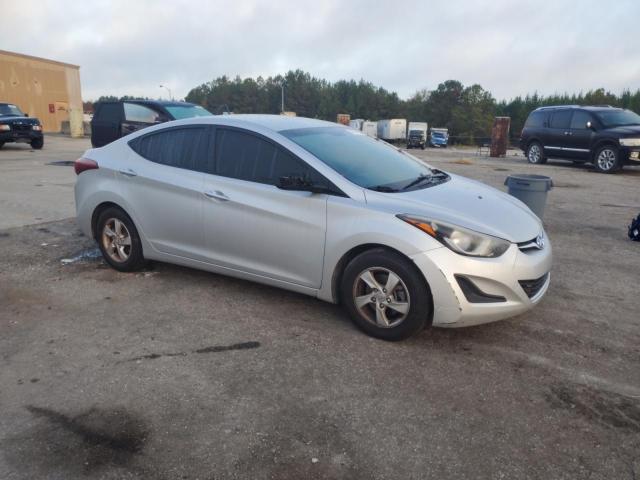 KMHDH4AE8EU184448 - 2014 HYUNDAI ELANTRA SE SILVER photo 4