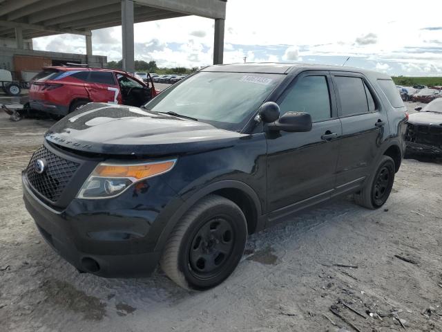 1FM5K8AT3FGC67460 - 2015 FORD EXPLORER POLICE INTERCEPTOR BLACK photo 1