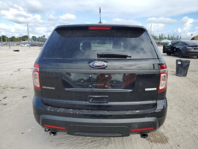1FM5K8AT3FGC67460 - 2015 FORD EXPLORER POLICE INTERCEPTOR BLACK photo 6