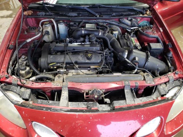 3FAFP11332R187201 - 2002 FORD ESCORT ZX2 RED photo 11