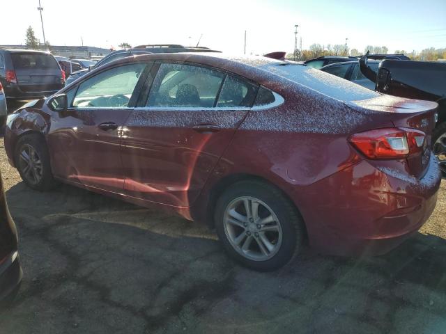 1G1BE5SM1H7274150 - 2017 CHEVROLET CRUZE LT RED photo 2