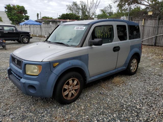 5J6YH18646L016181 - 2006 HONDA ELEMENT EX SILVER photo 1