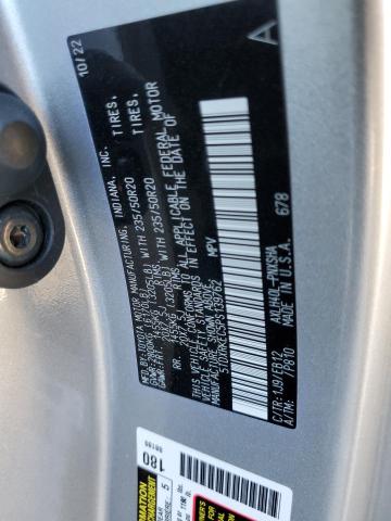 5TDXRKEC5PS139762 - 2023 TOYOTA SIENNA XSE SILVER photo 13