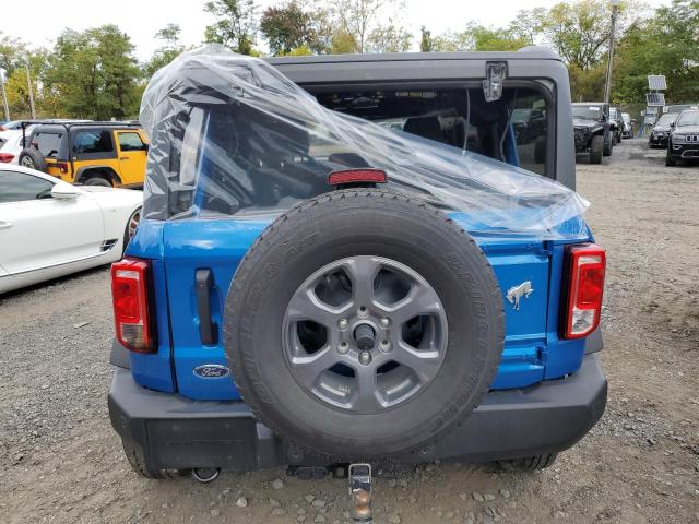 1FMDE7BH4RLA20709 - 2024 FORD BRONCO BIG BEND BLUE photo 6