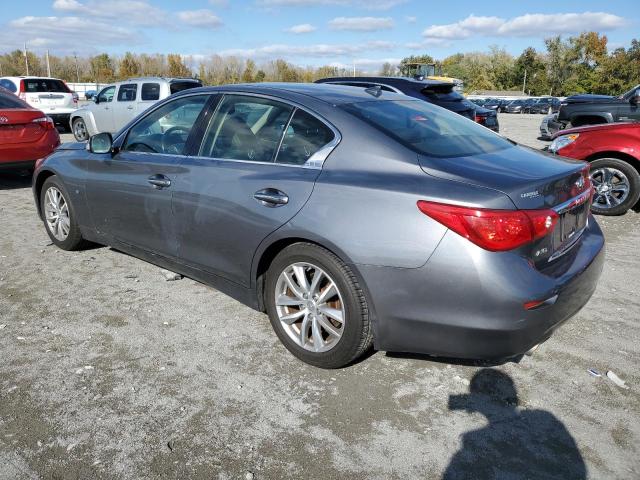 JN1BV7AR9FM420196 - 2015 INFINITI Q50 BASE GRAY photo 2