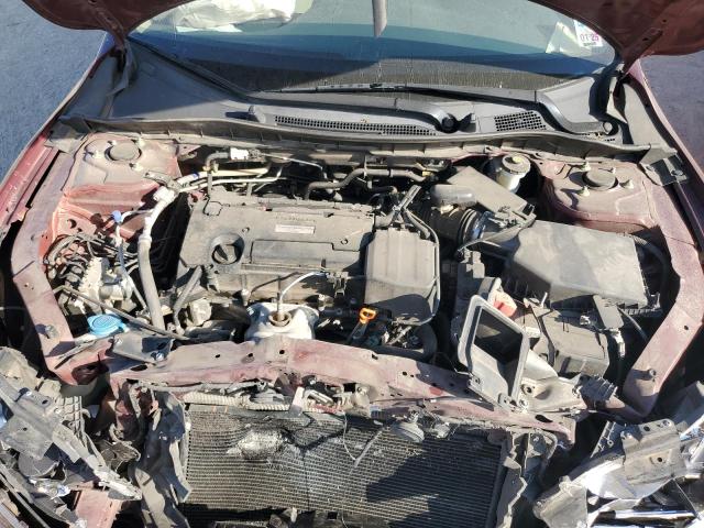 1HGCR2F32HA174661 - 2017 HONDA ACCORD LX BURGUNDY photo 11