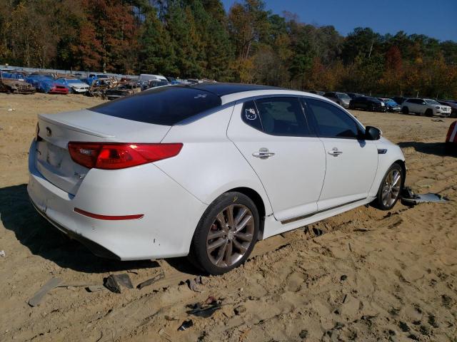 5XXGR4A67EG343800 - 2014 KIA OPTIMA SX WHITE photo 3