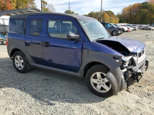 5J6YH27685L000250 - 2005 HONDA ELEMENT EX BLUE photo 4