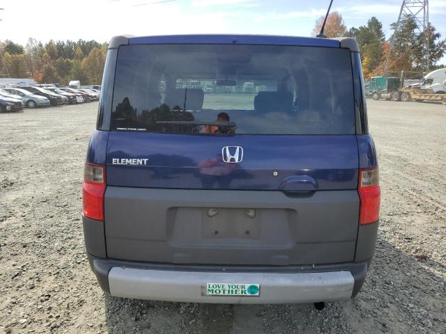 5J6YH27685L000250 - 2005 HONDA ELEMENT EX BLUE photo 6